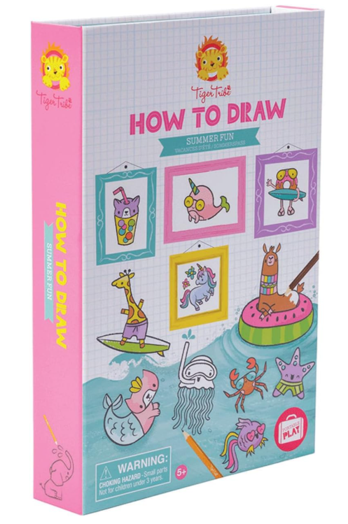 Tiger Tribe How To Draw - Summer Fun Drawing Set BER-3760276