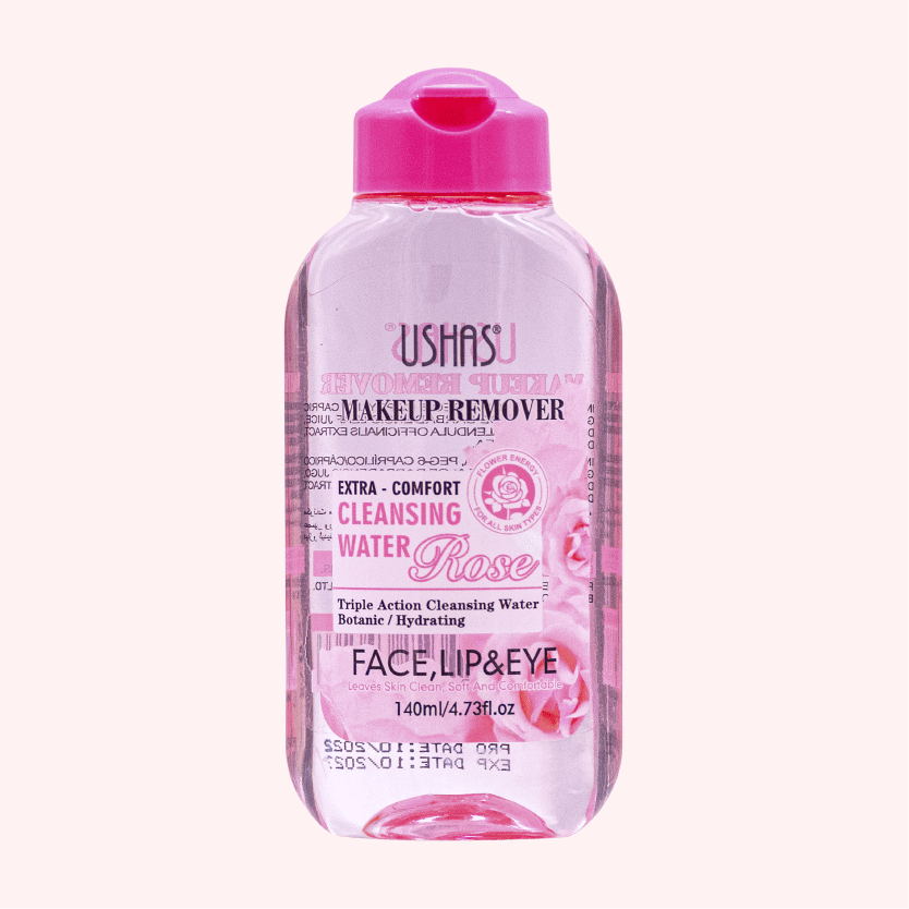 Micellar Water Make Up Remover - Rose 138ml | Ushas