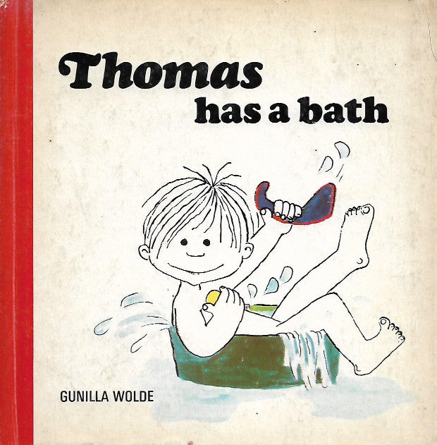 Thomas has a bath