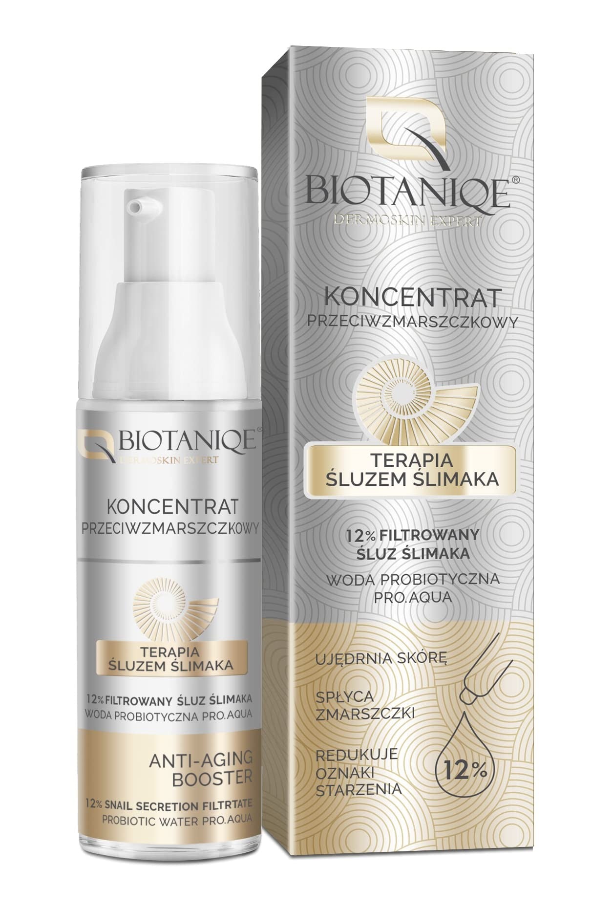 Biotaniqe Αντιρυτιδικό serum προσώπου με σαλιγκάρι Biotaniqe Dermoskin Expert
