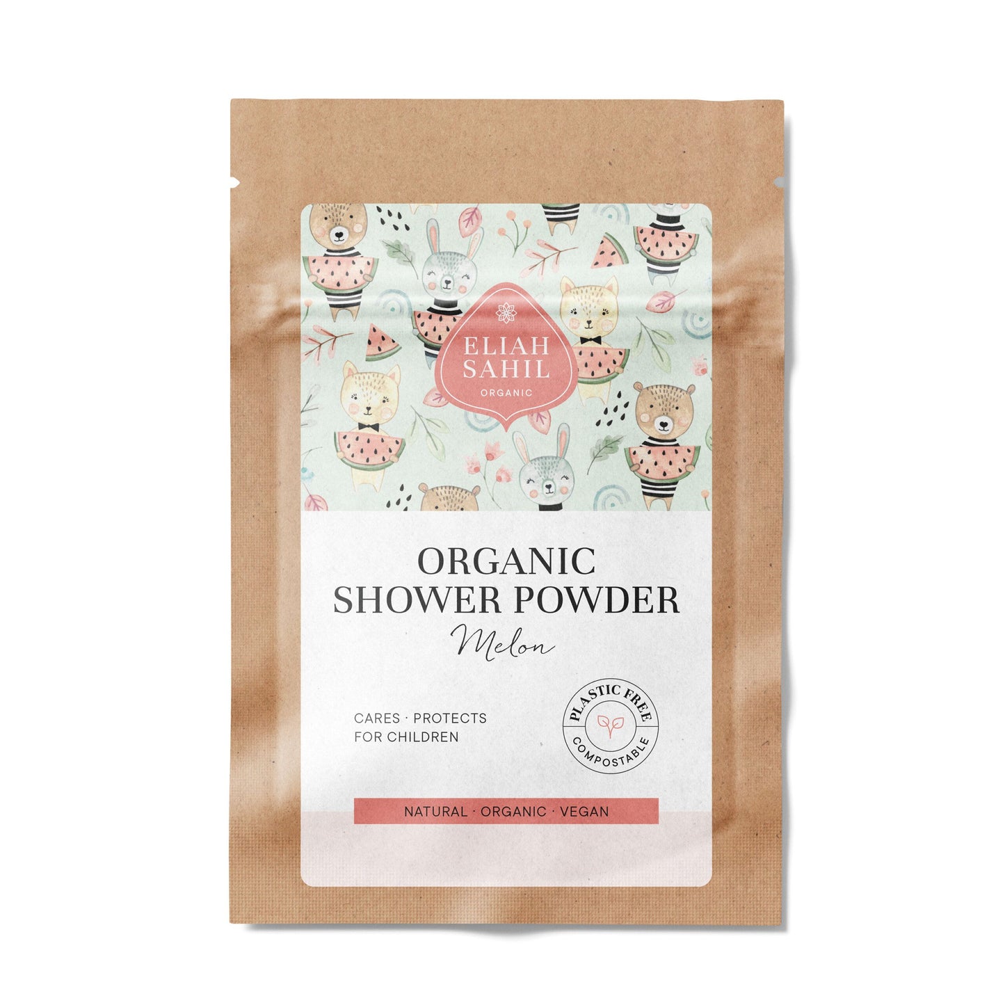 Organic Shower Powder Kid´s Melon| Sample 10g