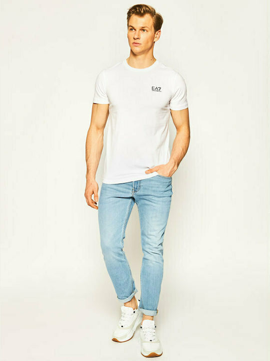 EA7 Emporio Armani Ανδρικό T-shirt Λευκό