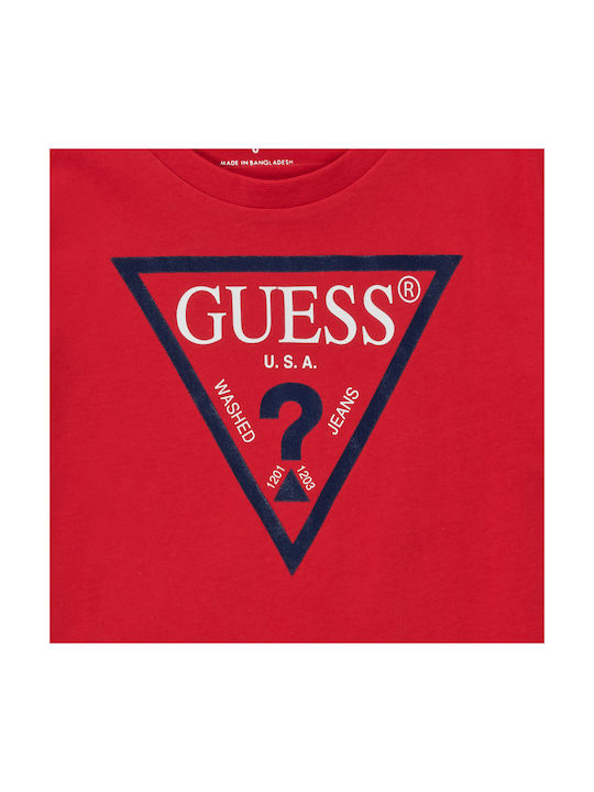 Guess Tholma Παιδικό T-shirt Κόκκινο