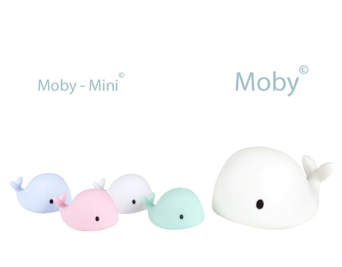 FLOW Φωτιστικό νυχτός Φάλαινα Moby mini (άσπρο) 1425027