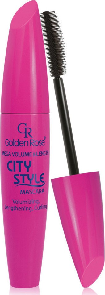 Golden Rose Mega Volume & Length City Style Mascara Black Golden Rose