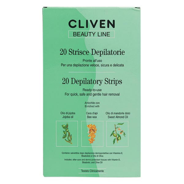 20 Depilatory Strips Body