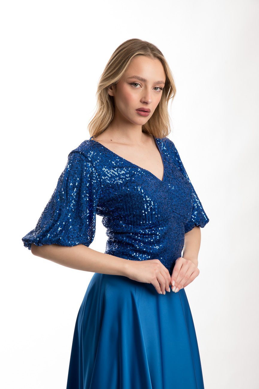 Crop top παγιέτα Personal