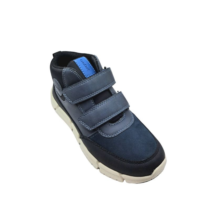 Geox J FLEXYPER BOY A J569BA 0ME32 C4002 A Μποτάκι για αγόρι δερμάτινο μπλέ