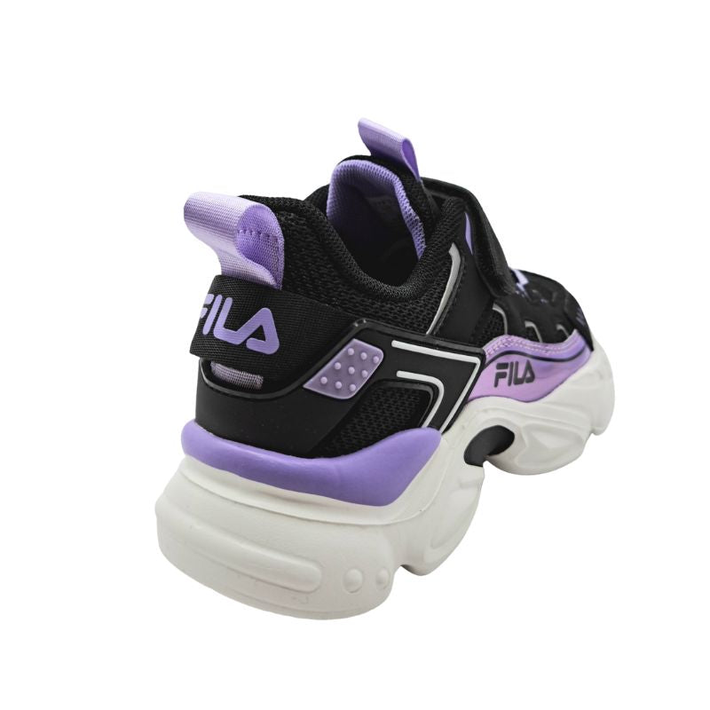 Fila MEMORY SPINEL 3 V 3YF33002-080 Αθλητικό για αγόρι σε συνθετικό δέρμα Μώβ-Μαύρο