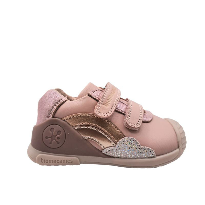 Biomecanics 251102-A193 Sneaker για κορίτσι δερμάτινο Ροζ