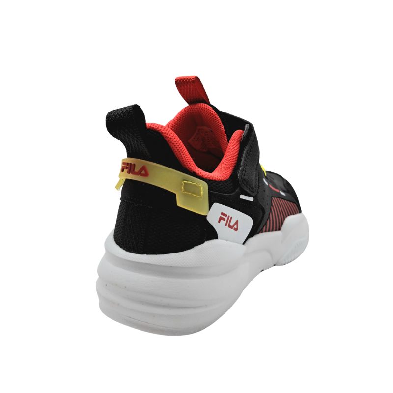 Fila MEMORY DASH 2 V 3YF53005-040 Αθλητικό για αγόρι σε συνθετικό δέρμα Κόκκινο-Μαύρο
