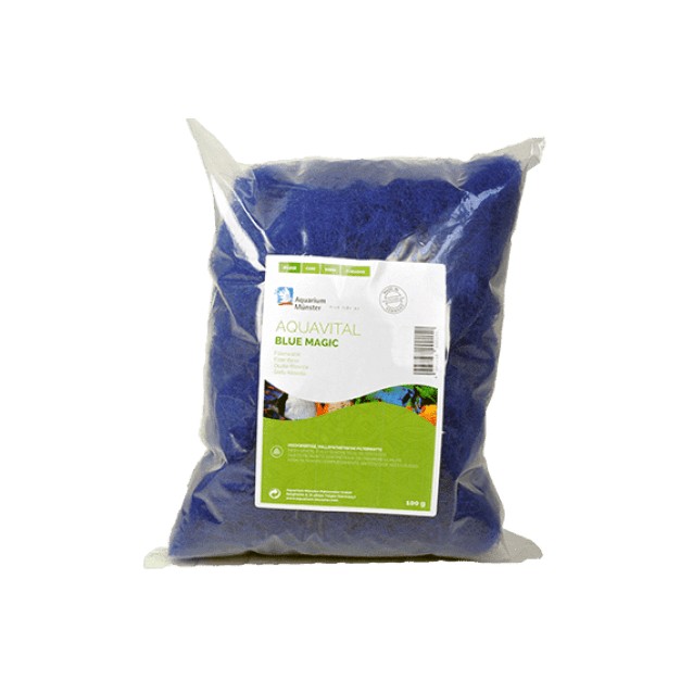 AQUARIUM MUNSTER AQUAVITAL BLUE MAGIC FILTER FLOSS 100GR