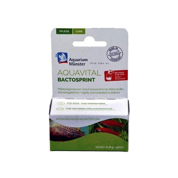 AQUARIUM MUNSTER AQUAVITAL BACTOSPRINT 10ML+8GR
