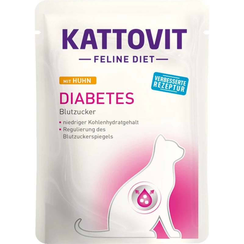 KATTOVIT DIABETES CHICKEN 85G