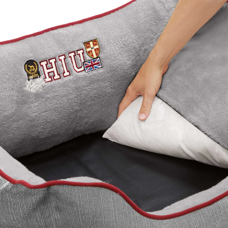 HUNTER UNIVERSITY DOG SOFA 80X60CM ΓΚΡΙ