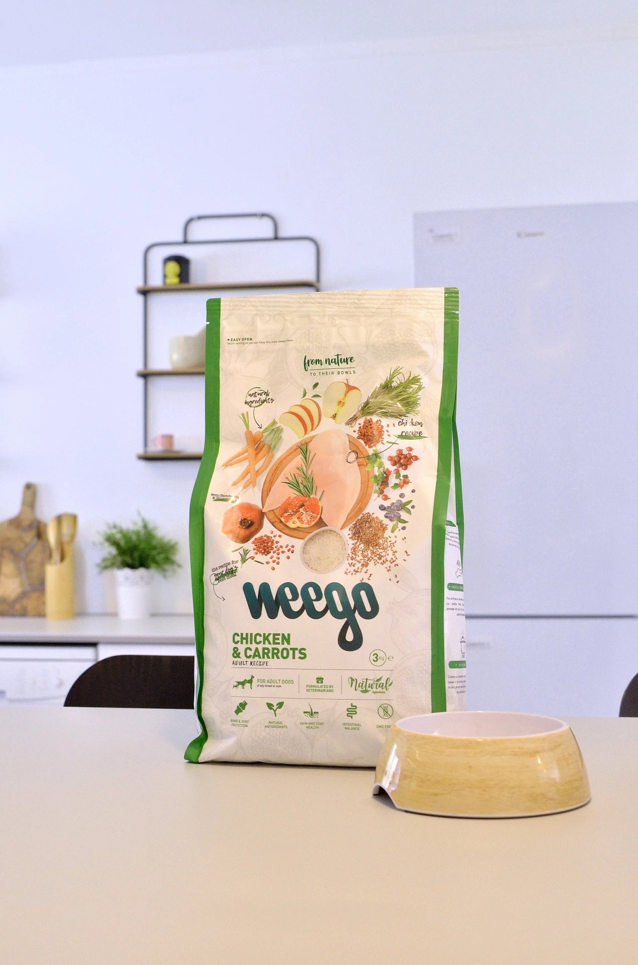 WEEGO ADULT CHICKEN & CARROTS 3KG