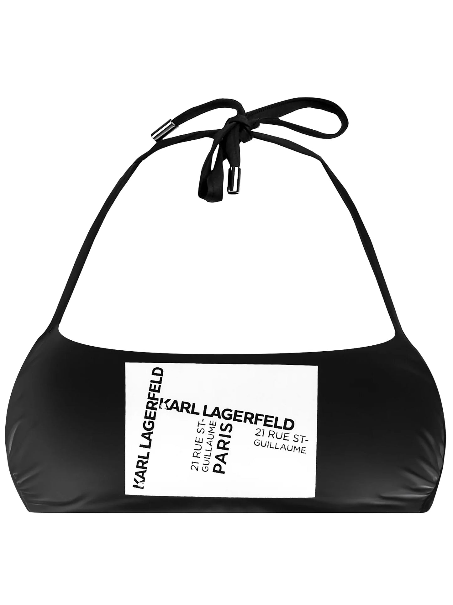 Karl Lagerfeld Bikini Top KL20WTP23 Μαύρο