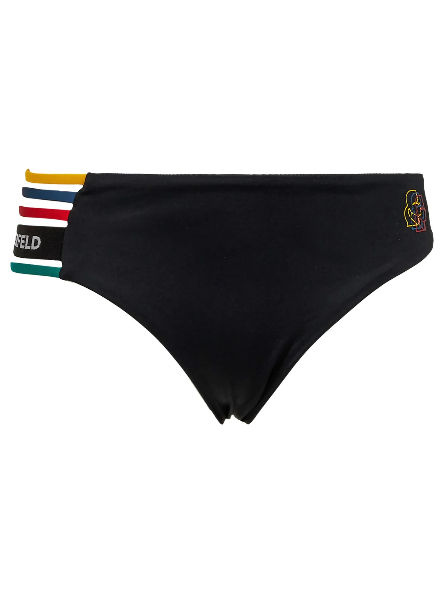 Karl Lagerfeld Bikini Slip KL20WBT09 Μαύρο