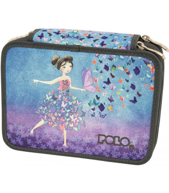 .ΚΑΣΕΤΙΝΑ POLO ΤΡΙΠΛΗ ΑΔΕΙΑ ROLLING MULTI BUTTERFLIES (ΠΕΤΑΛΟΥΔΕΣ) 937016-8183 (2023)