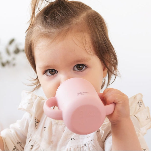 Kiokids Εκπαιδευτικό Ποτηράκι Σιλικόνης 120ml. | Ροζ 3543