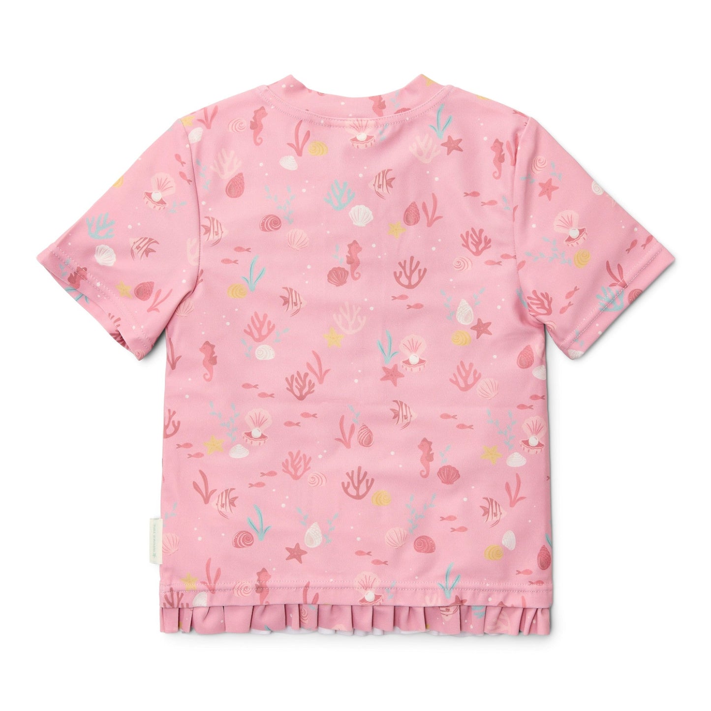 LITTLE DUTCH. Μπλουζάκι κοντομάνικο με προστασία UV Ocean Treasures Multi-colour - Νο 86/92