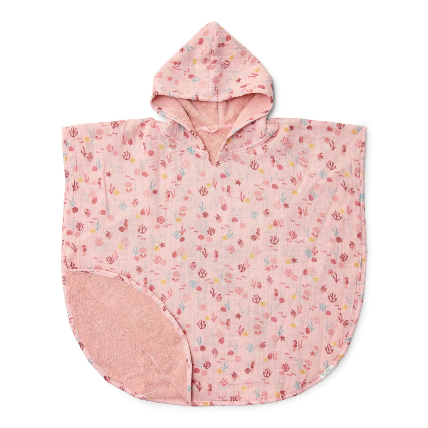 LITTLE DUTCH. Παιδικό πόντσο Ocean Treasures Multi-colour
