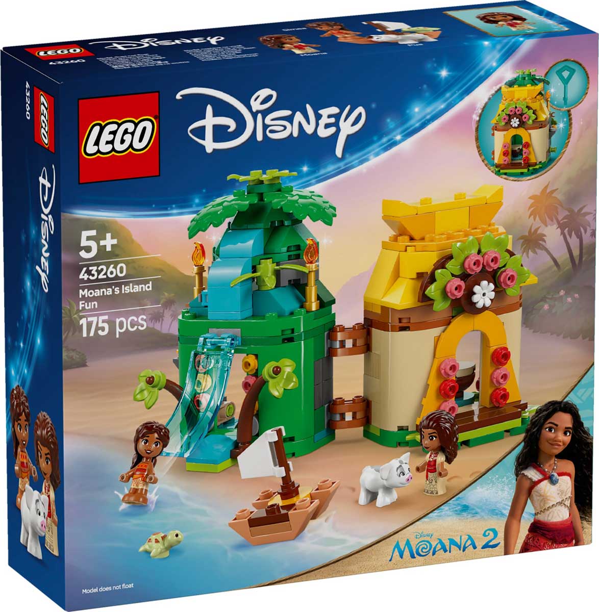 LEGO 43260 - LEGO DISNEY - Moana's Island Fun