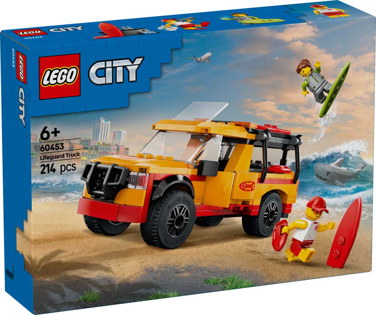 LEGO 60453 - LEGO CITY - Lifeguard Beach Rescue Truck
