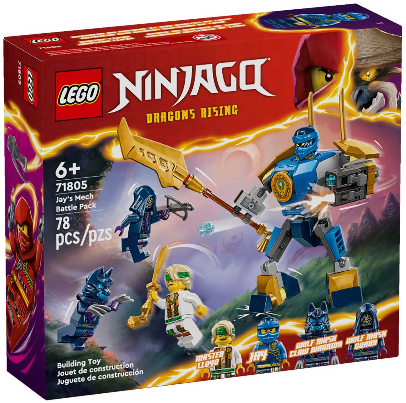 LEGO 71805 - LEGO NINJAGO - Jay's Mech Battle Pack