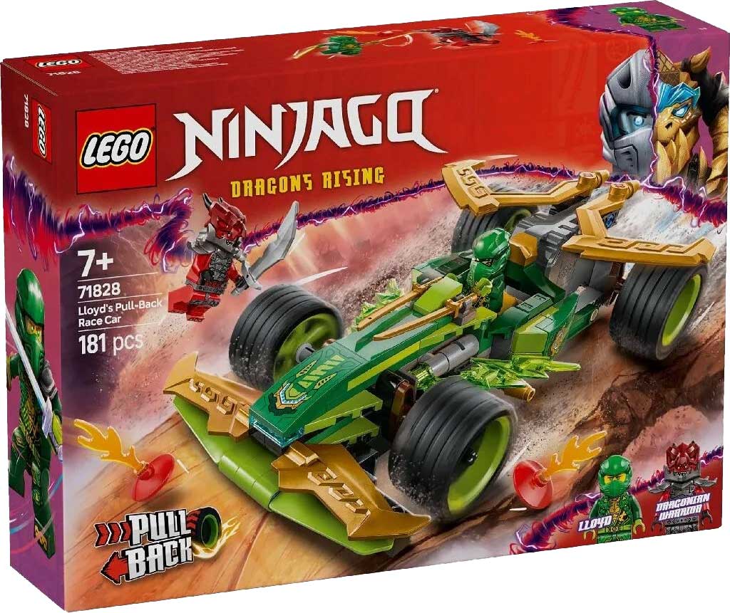 LEGO 71828 - LEGO NINJAGO - Lloyd's Pull Back Race Car