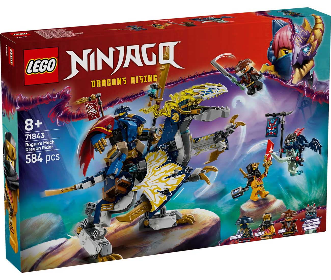 LEGO 71843 - LEGO NINJAGO - Rogue's Mech Dragon Rider