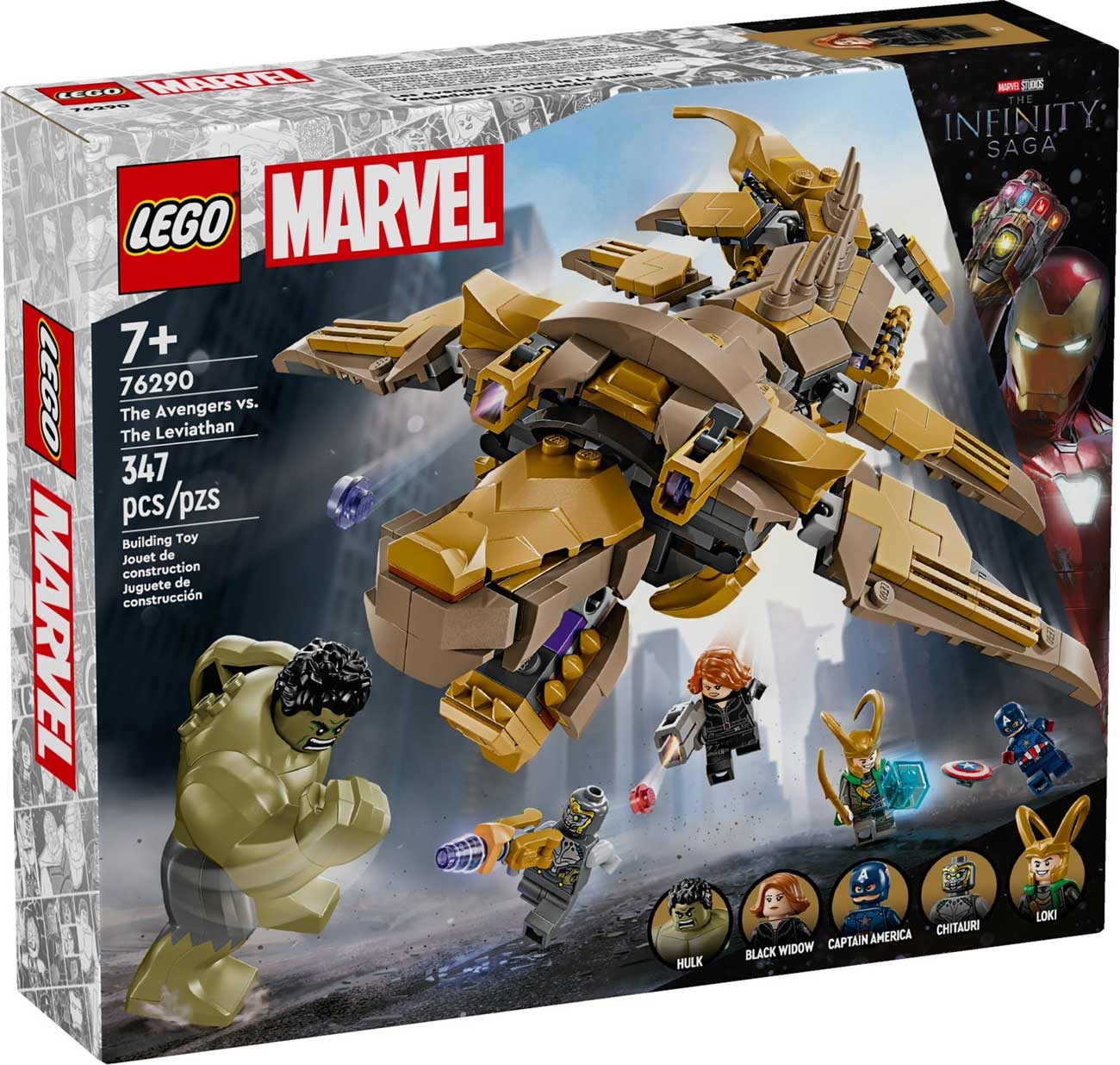 LEGO 76290 - LEGO MARVEL SUPER HEROES - The Avengers vs. The Leviathan