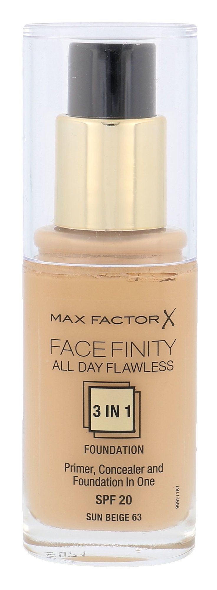 Max Factor Facefinity All Day Flawless 3 In 1 Foundation SPF20 40 Cream Ivory Max Factor