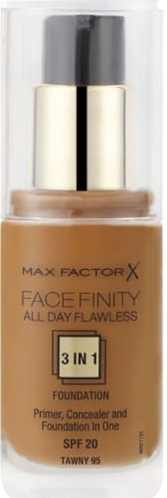 Max Factor Facefinity All Day Flawless 3 In 1 Foundation SPF20 55 Beige Max Factor
