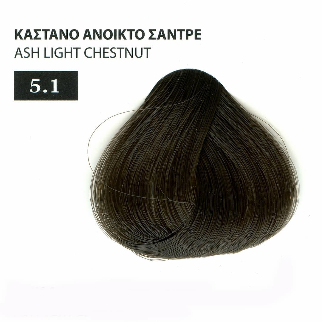 Exclusive Βαφή Μαλλιών της Mediterranean Cosmetics με Βιολογικό Λάδι Ελλιάς σε Σωληνάριο, 100ml 5.1 Mediterranean Cosmetics