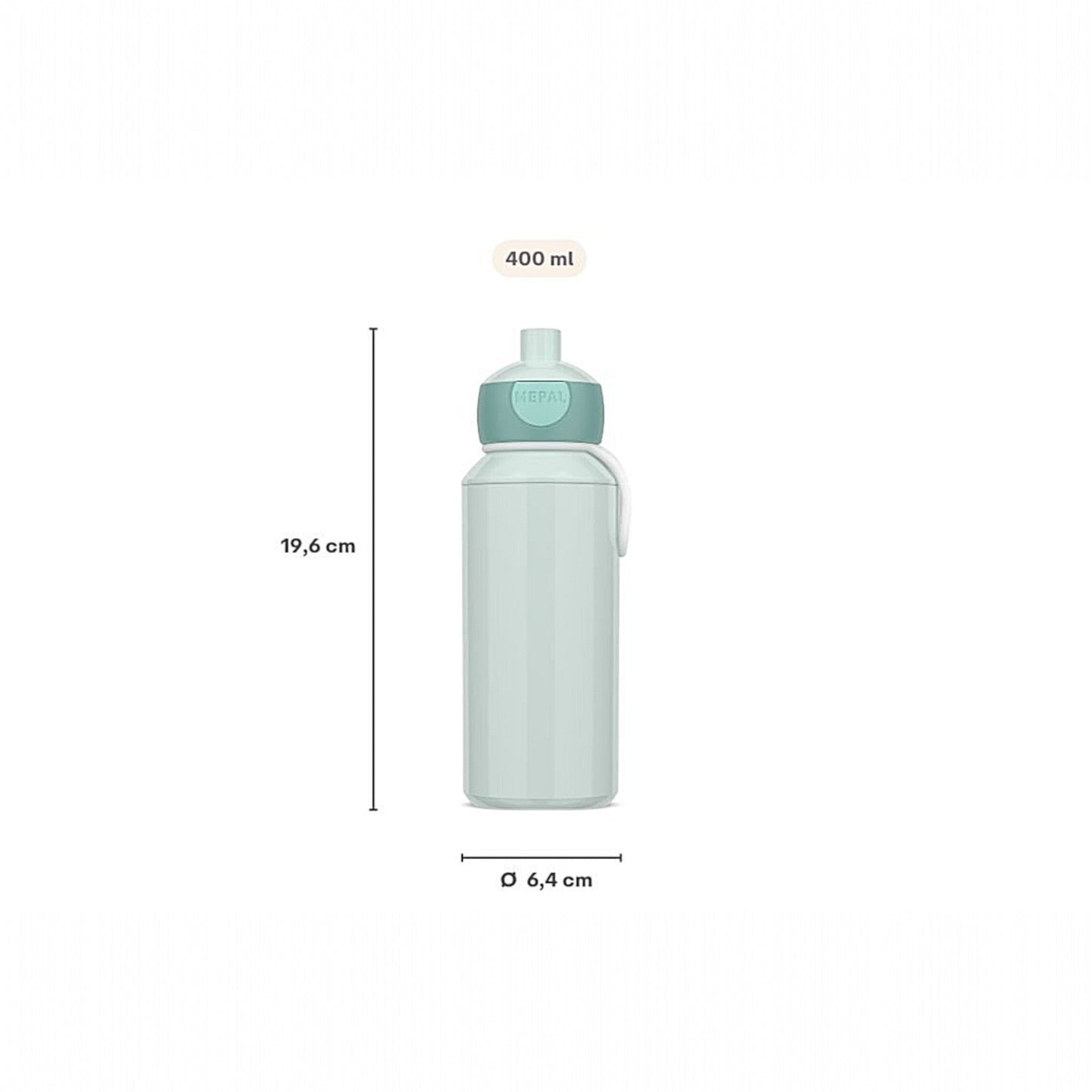 LITTLE DUTCH. Μπουκάλι με pop-up στόμιο 400 ml - Fairy Wonders