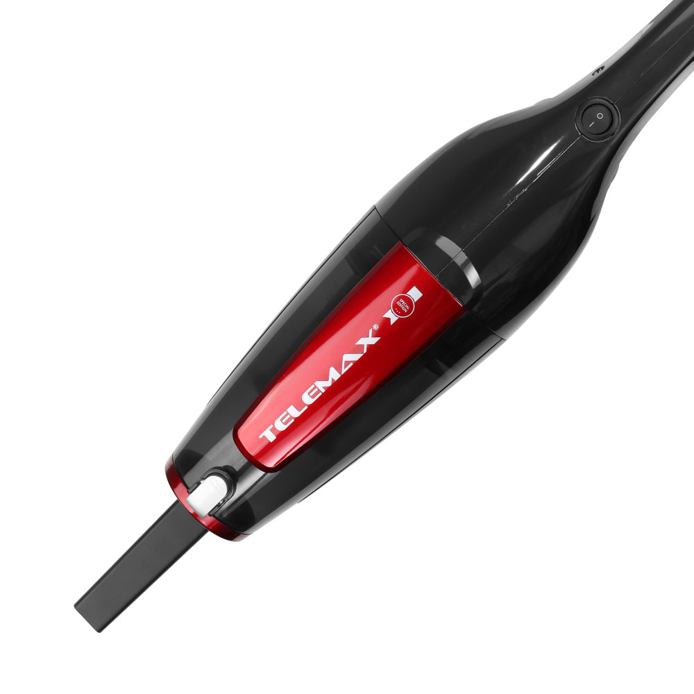 Σκούπα και Σκουπάκι Χειρός 2 σε 1 Telemax Scarlet Stick Black