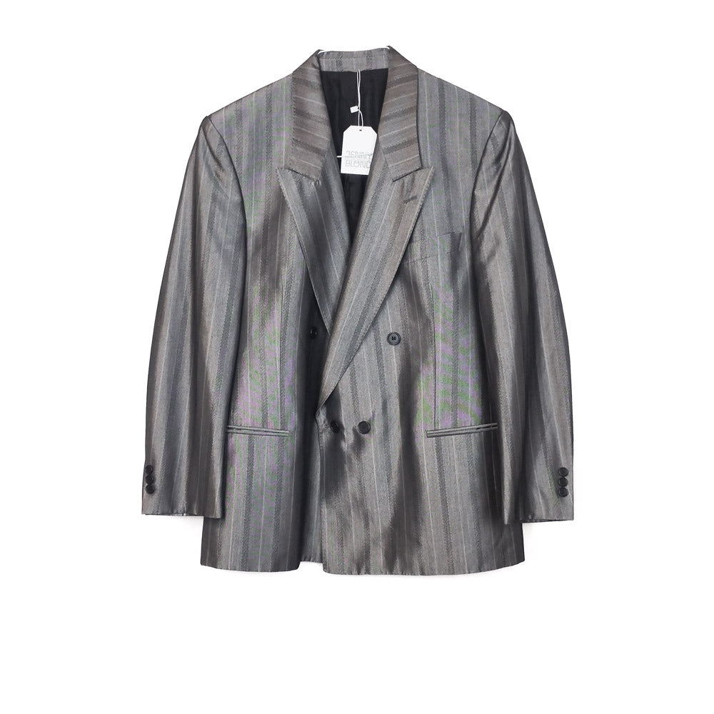 VIN-OUTW-32452 Vintage σακάκι επίσημο γκρι S-M
