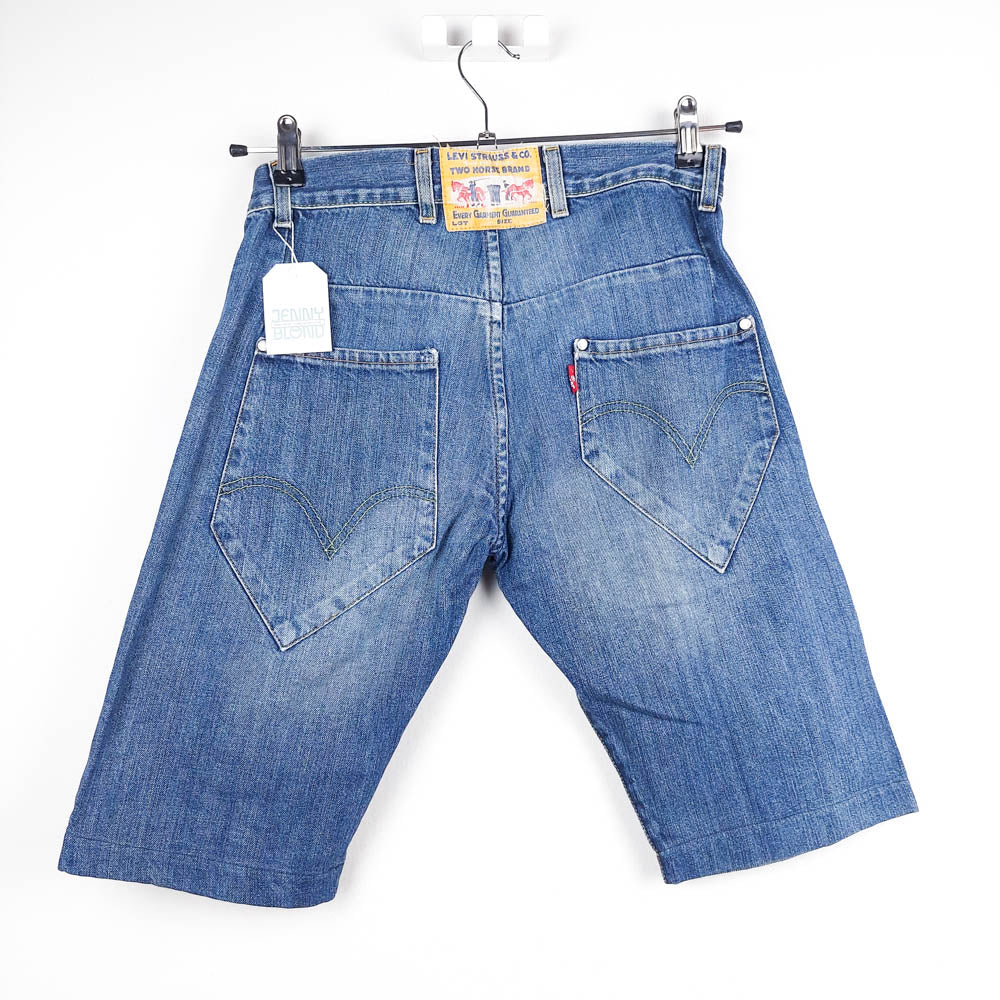 VIN-TR-27701 Vintage denim βερμούδα Levi's S