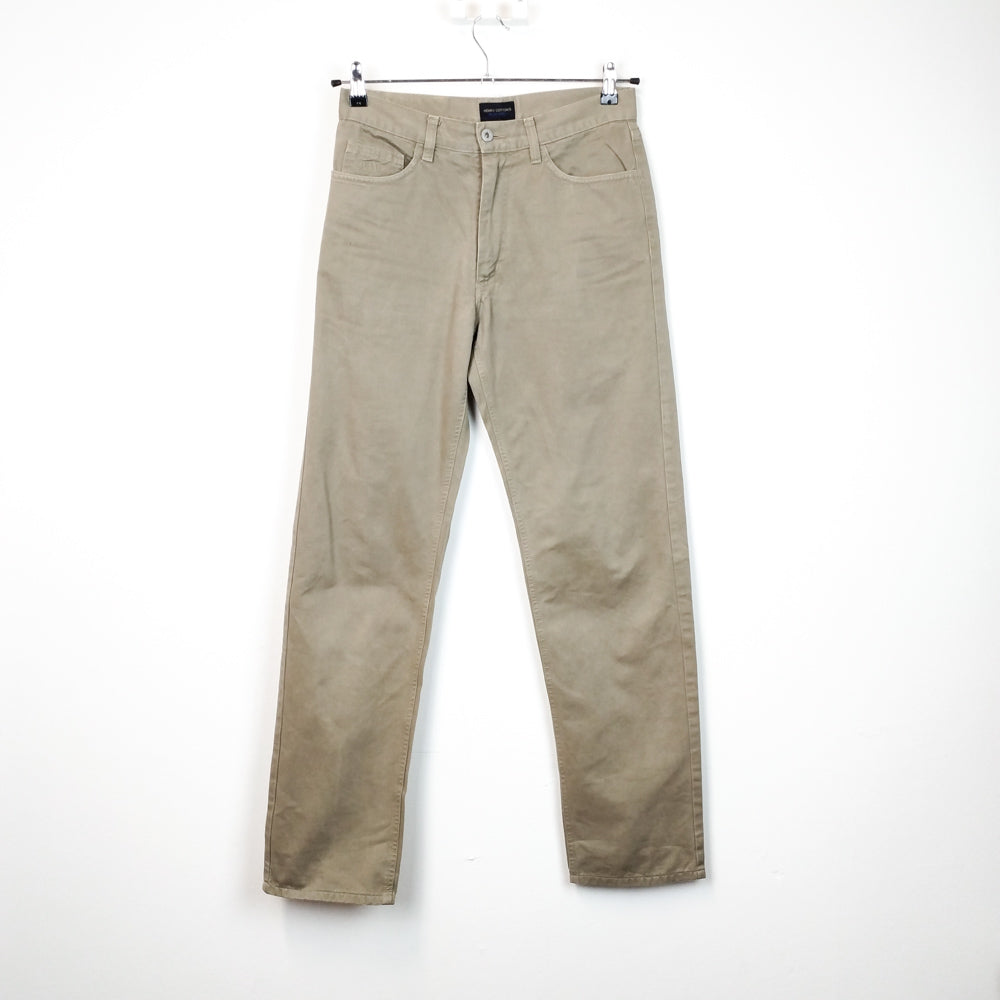 VIN-TR-29149 Vintage παντελόνι βαμβακερό μπεζ S