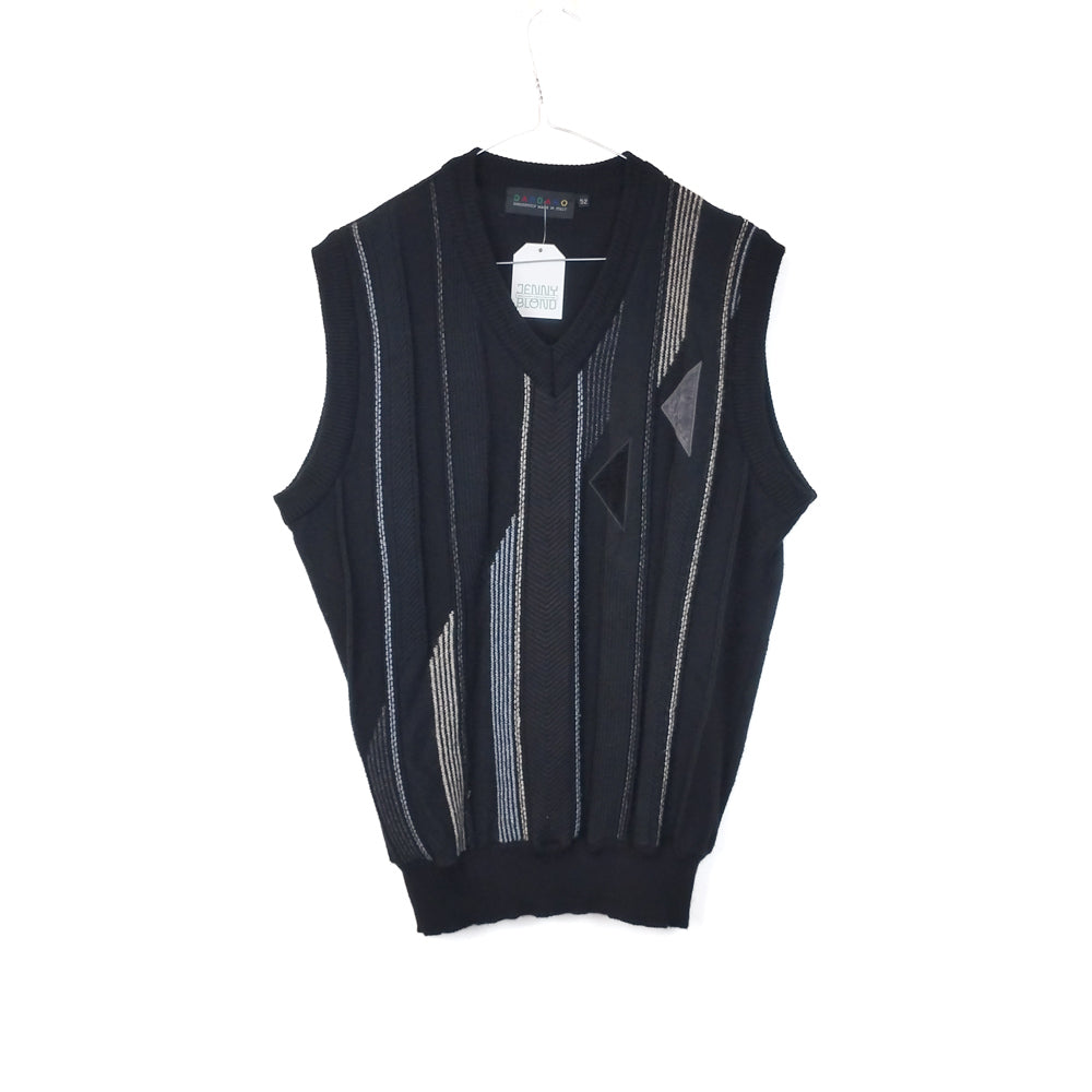 VIN-KNIT-33136 Vintage πλεκτή καζάκα unisex L-XL