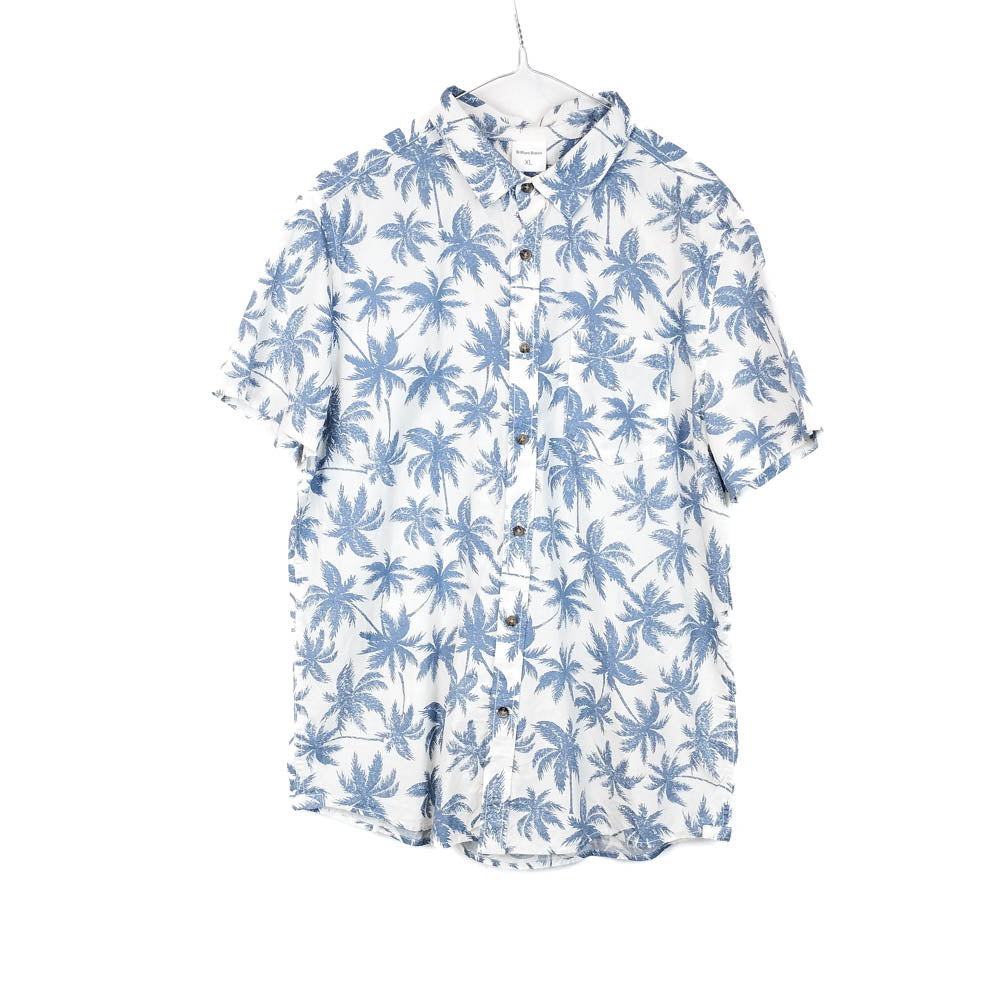 VIN-SHI-31907 Vintage πουκάμισο βαμβακερό hawaiian print M