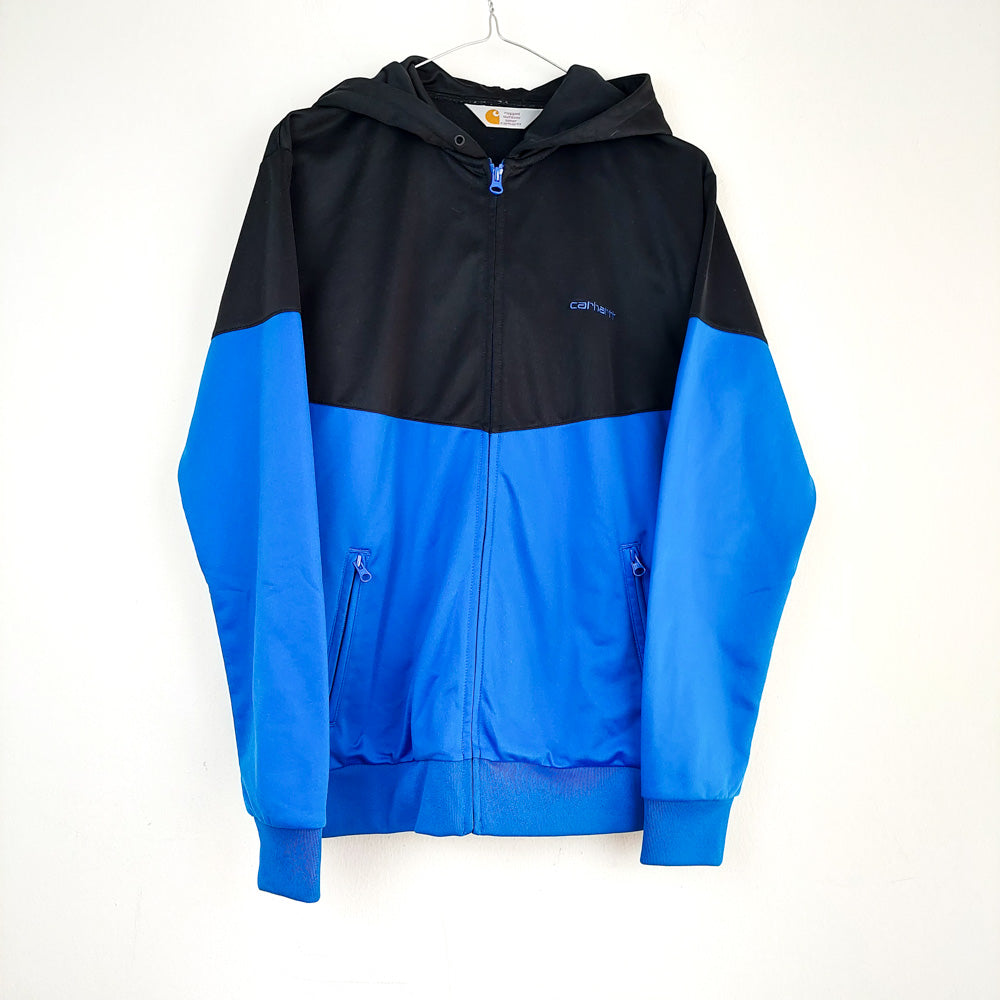 VIN-SW-26680 Vintage αθλητική ζακέτα μαύρο ηλεκτρίκ Carhartt S