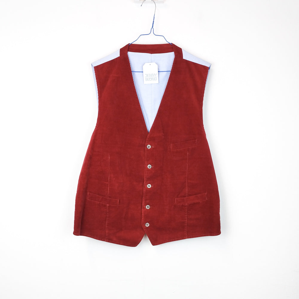 VIN-OUTW-30796 Vintage γιλέκο κοτλέ XL