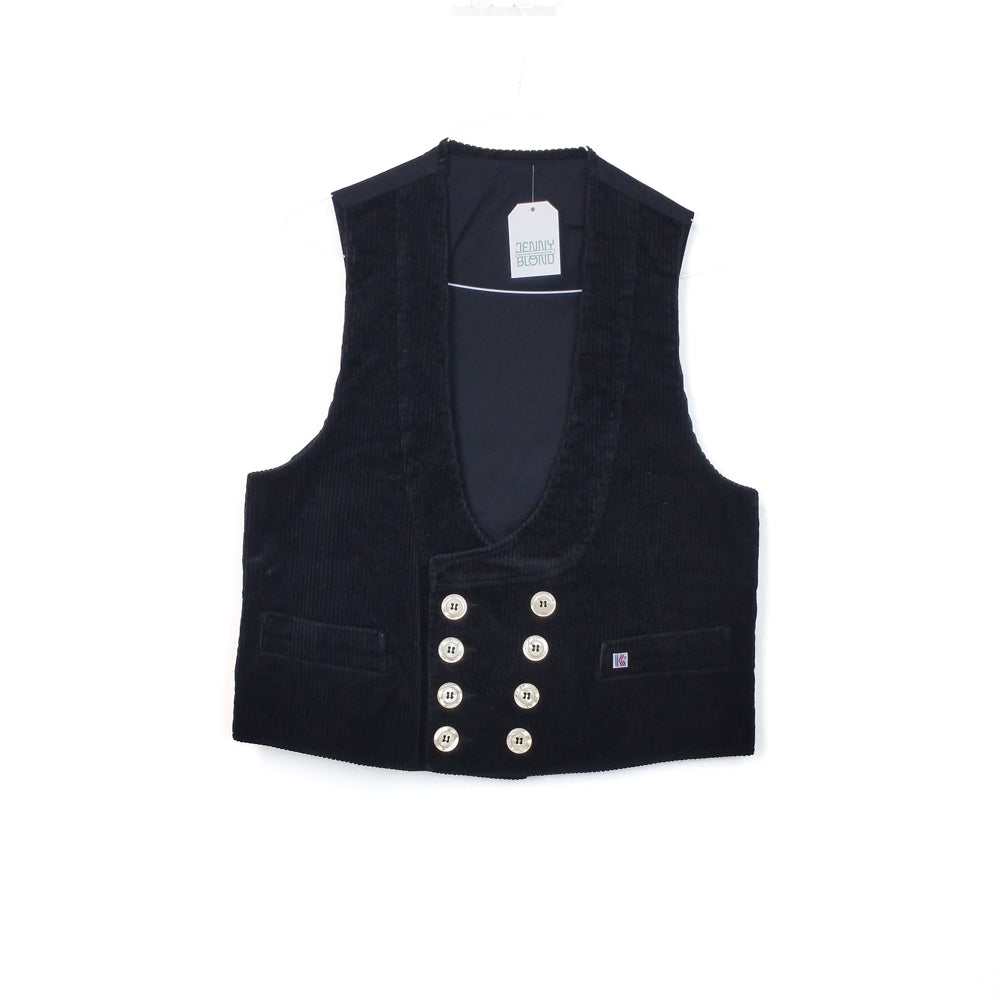 VIN-OUTW-32437 Vintage γιλέκο κοτλέ L