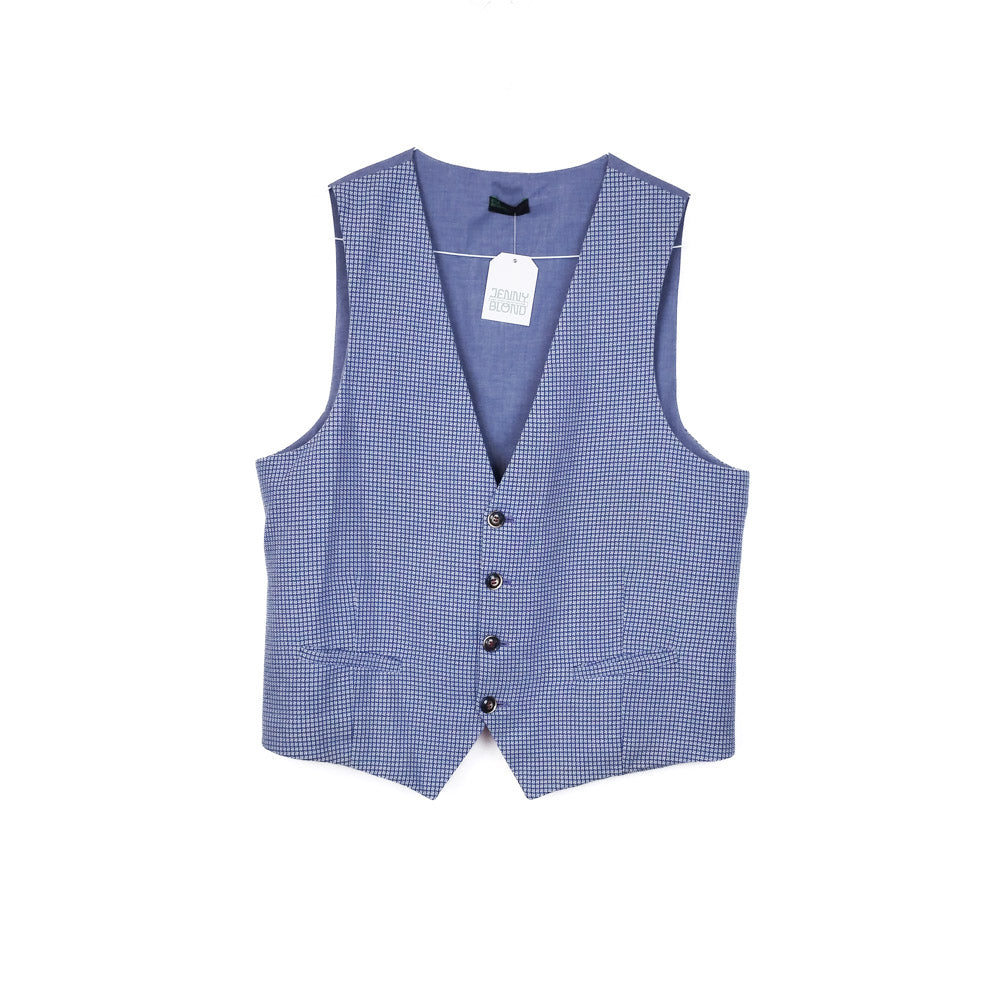 VIN-OUTW-32428 Vintage γιλέκο υφασμάτινο Benetton XL