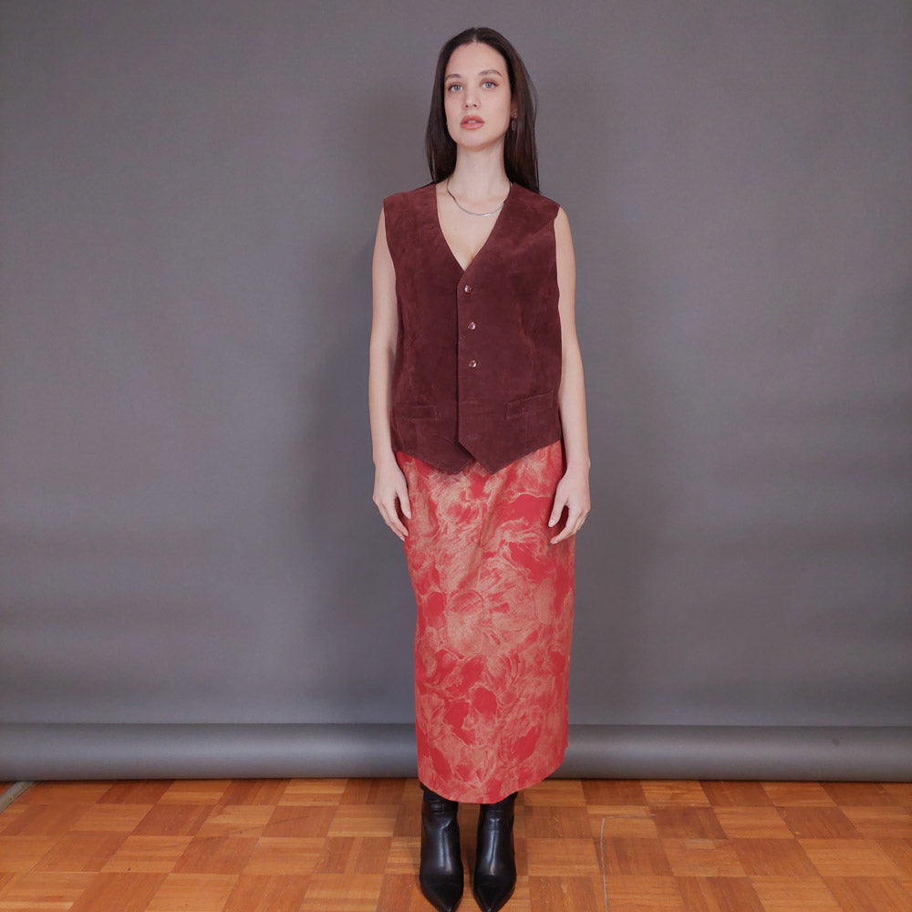 VIN-SKI-32945 Vintage φούστα μίντι M