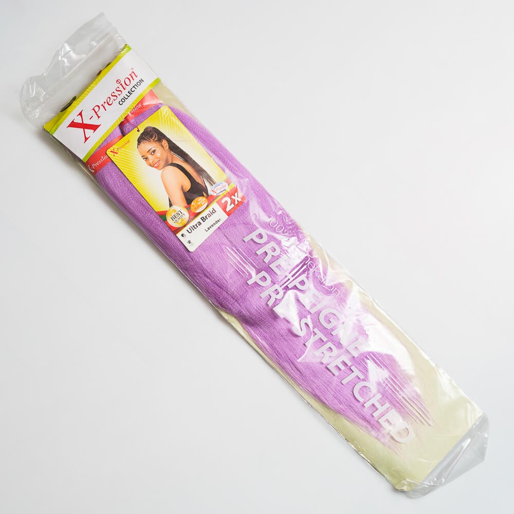 X-Pression Pre Streached – Lavender X-Pression Ultra Braid Hair