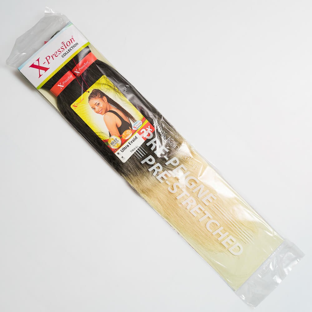 X-Pression Pre Streached – T1B/613 X-Pression Ultra Braid Hair