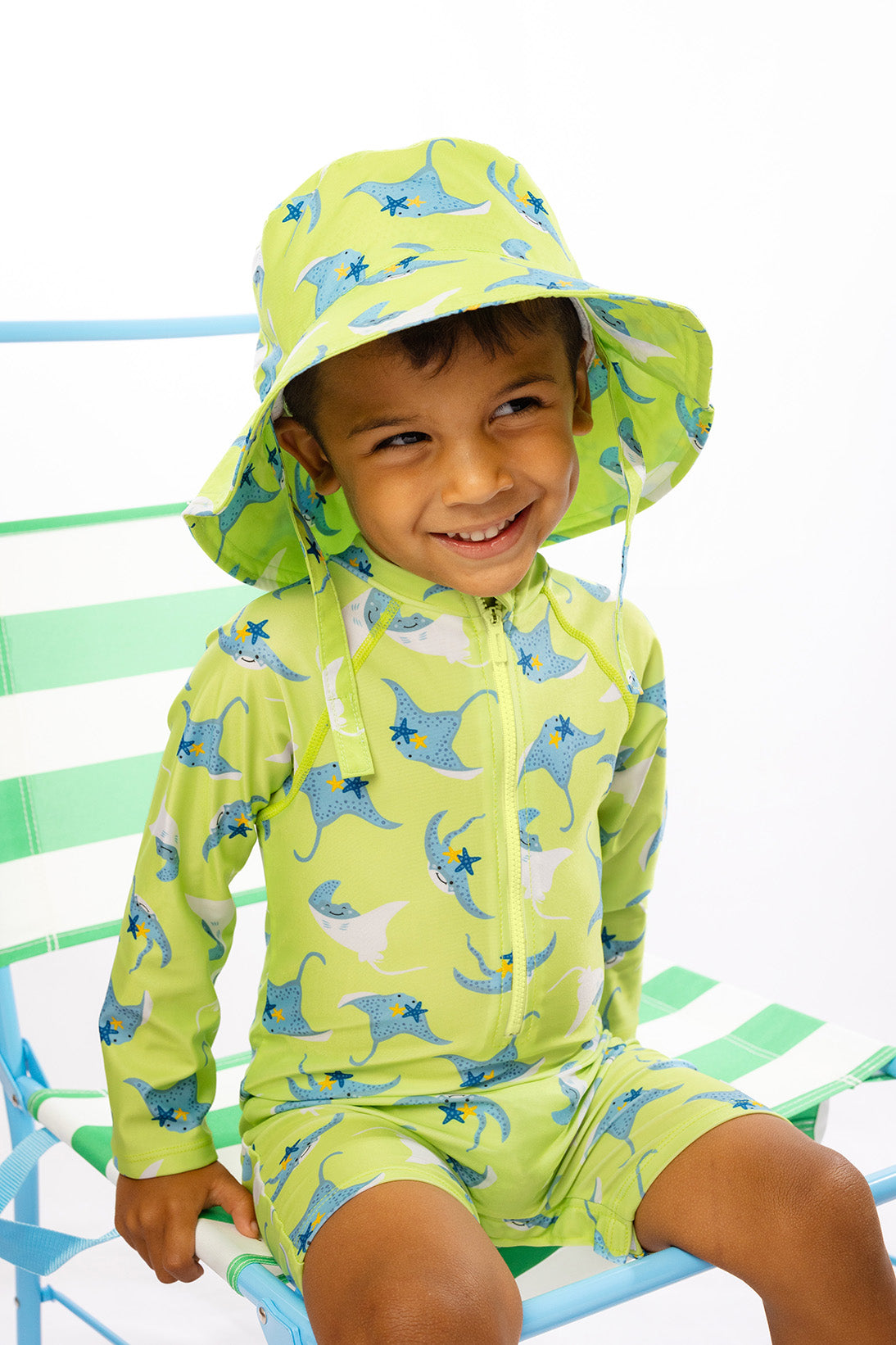 Zoocchini Cape Sunhat UPF50 Stingray ZOO15063